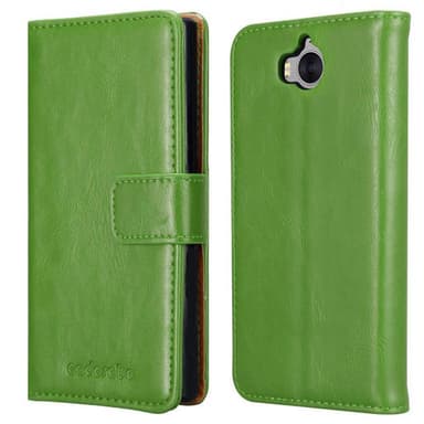 Huawei Y5 2017 / Y6 2017 lommebokdeksel etui (grønn)