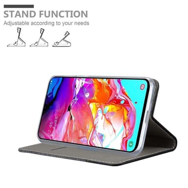 Samsung Galaxy A70 / A70s lommebokdeksel etui (grå)