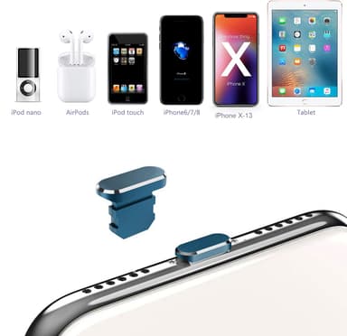 Beskyttelsesdeksel for iPhone Støvtett plugg