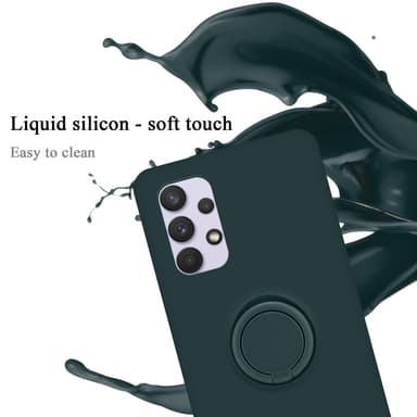 Deksel Samsung Galaxy A33 5G Ring Case (grønn)