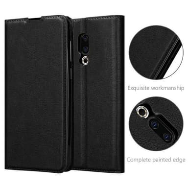 MEIZU 16 lommebokdeksel case (svart)