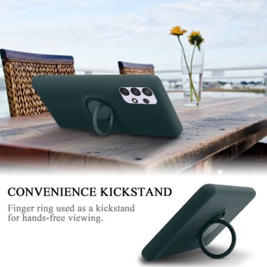Deksel Samsung Galaxy A33 5G Ring Case (grønn)