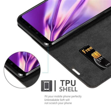 Google PIXEL 4 lommebokdeksel case (brun)