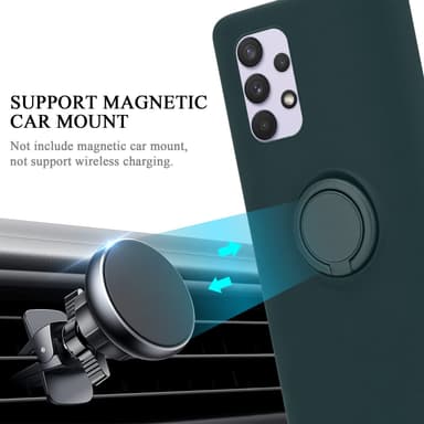 Deksel Samsung Galaxy A33 5G Ring Case (grønn)