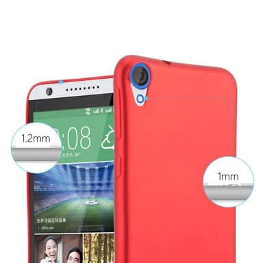 Deksel HTC Desire 820 Case Cover (rød)