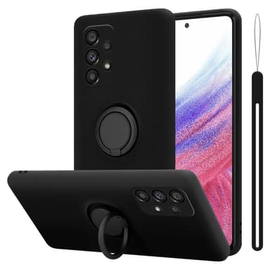 Deksel Samsung Galaxy A53 5G Ring Case (svart)