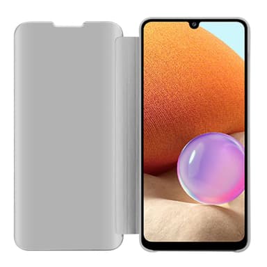 Samsung Galaxy A32 4G lommebokdeksel etui (sølv)