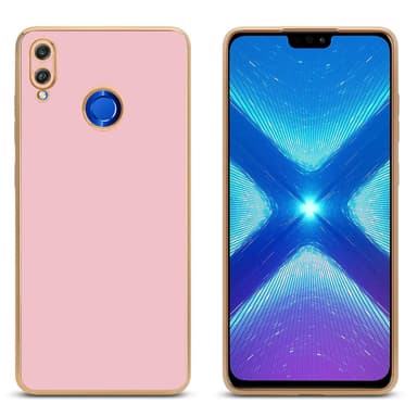 Honor 8X silikondeksel case (rosa)