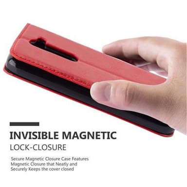LG G2 MINI lommebokdeksel case (rød)