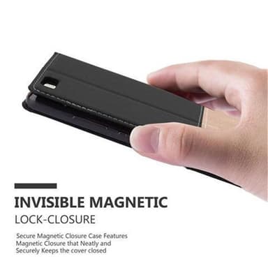 Huawei P8 LITE 2015 Deksel Case Cover (svart)