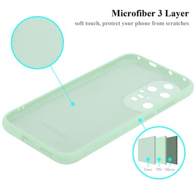 Huawei P50 PRO silikondeksel case (grønn)