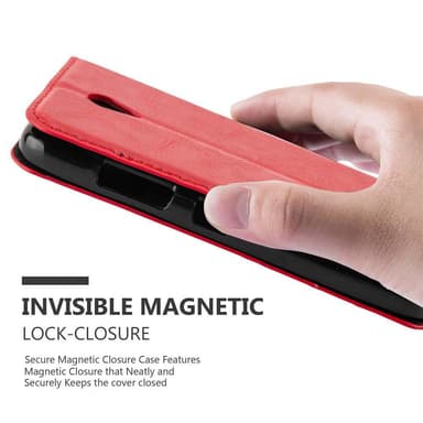 Lenovo A PLUS lommebokdeksel case (rød)