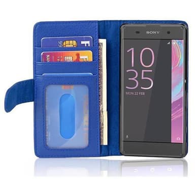Sony Xperia XA lommebokdeksel case (blå)