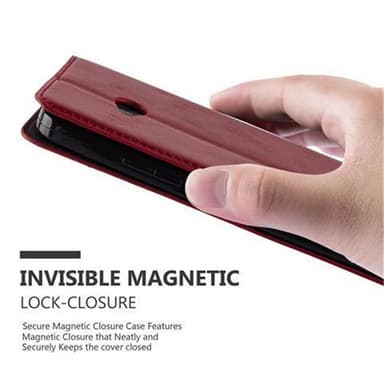 Nokia Lumia 640 lommebokdeksel case (rød)