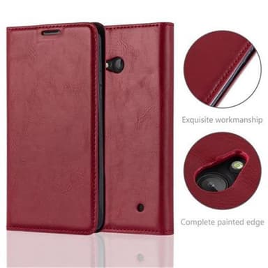 Nokia Lumia 640 lommebokdeksel case (rød)
