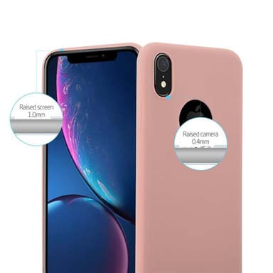 Deksel iPhone XR Silikon cover (rosa)