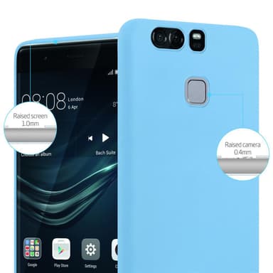Deksel Huawei P9 Silikon cover (blå)