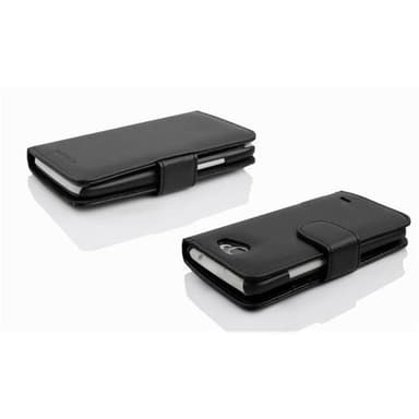 LG L70 (1. SIM) lommebokdeksel case (svart)
