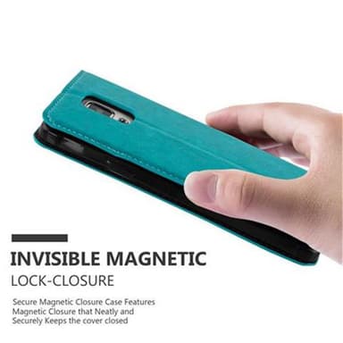 Samsung Galaxy NOTE 4 lommebokdeksel case (turkis)