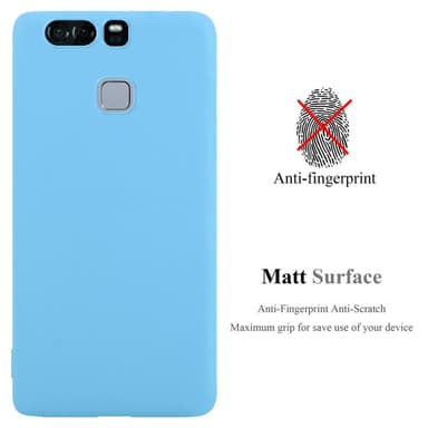 Deksel Huawei P9 Silikon cover (blå)