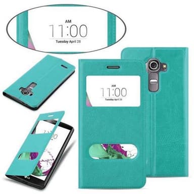 LG G4 / G4 PLUS lommebokdeksel cover (turkis)