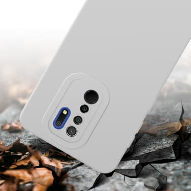 Xiaomi RedMi 9 Deksel case (hvit)