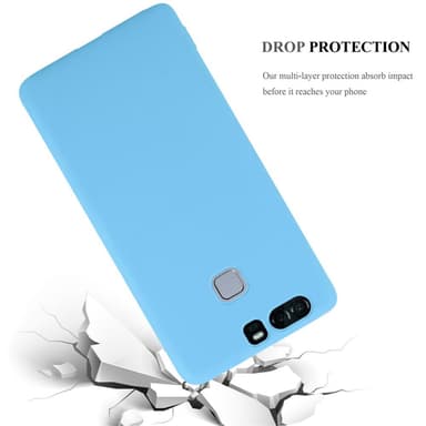 Deksel Huawei P9 Silikon cover (blå)