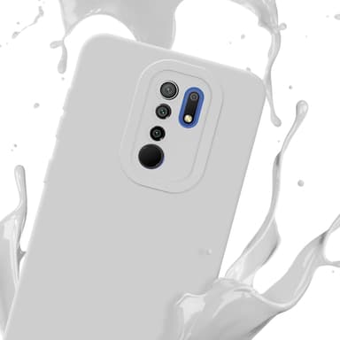 Xiaomi RedMi 9 Deksel case (hvit)