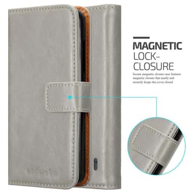 Nokia Lumia 520 / 521 lommebokdeksel etui (brun)