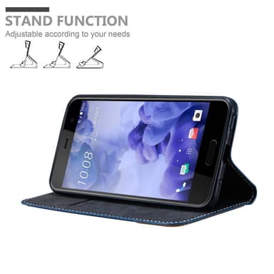 HTC U PLAY Deksel Case Cover (blå)
