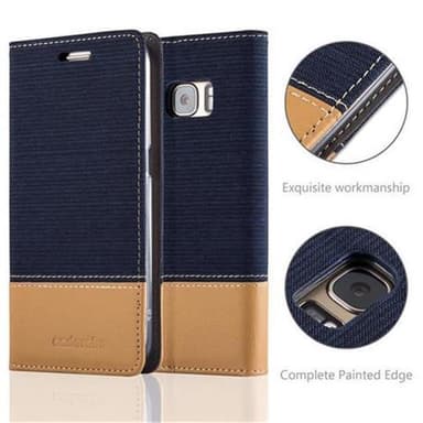 Samsung Galaxy S7 lommebokdeksel etui (blå)