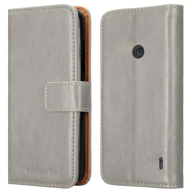 Nokia Lumia 520 / 521 lommebokdeksel etui (brun)