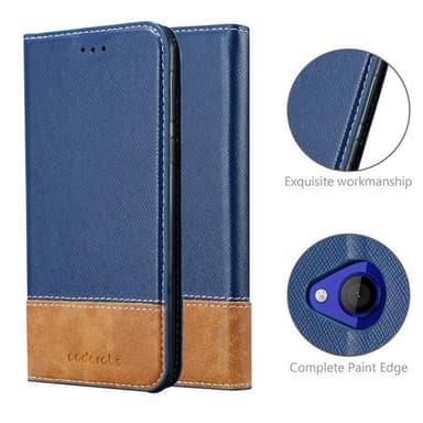 HTC U PLAY Deksel Case Cover (blå)
