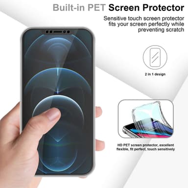 iPhone 12 / 12 PRO Deksel 360 Case Cover