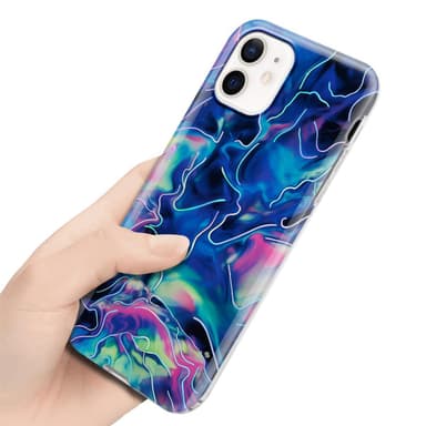 iPhone 12 / 12 PRO lommebokdeksel etui (blå)
