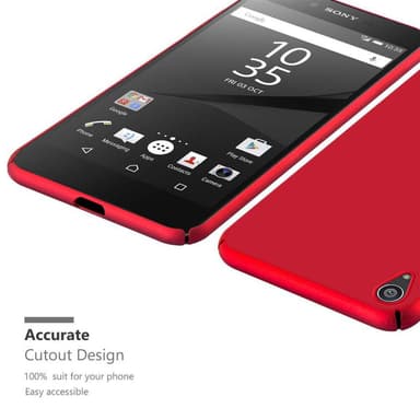 Deksel Sony Xperia Z5 PREMIUM Case Cover (rød)