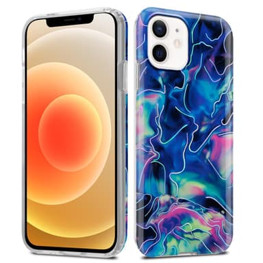 iPhone 12 / 12 PRO lommebokdeksel etui (blå)