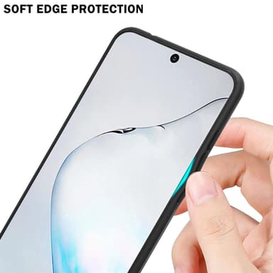 Deksel Samsung Galaxy NOTE 10 Case Cover (svart)