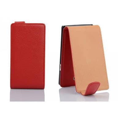 HTC Desire 700 Deksel Cover Etui (rød)
