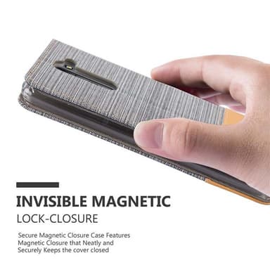 LG STYLUS 2 lommebokdeksel etui (grå)