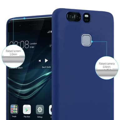 Deksel Huawei P9 Silikon cover (blå)