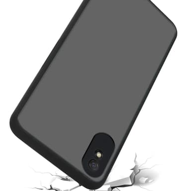 Xiaomi RedMi 9A / RedMi 9AT Deksel Case Cover (Svart)