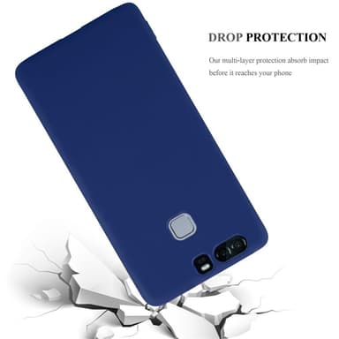 Deksel Huawei P9 Silikon cover (blå)