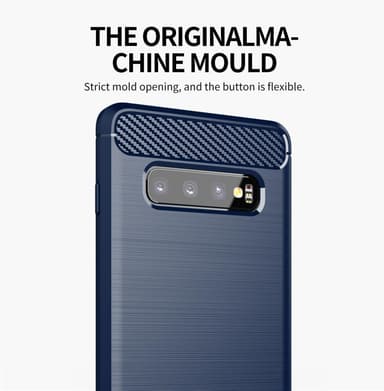 Deksel Samsung Galaxy S10 4G ultra slim (blå)