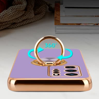 Huawei P40 PRO silikondeksel case (lilla)