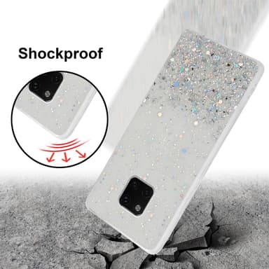 Huawei MATE 20 PRO Silikondeksel Glitter