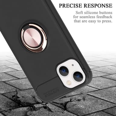 iPhone 14 silikondeksel cover (svart)