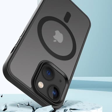 iPhone 13 Deksel kompatibel MagSafe (Svart)