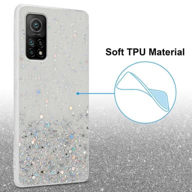 Xiaomi Mi 10T / Mi 10T PRO Silikondeksel Glitter