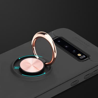 Samsung Galaxy S10 4G silikondeksel cover (svart)